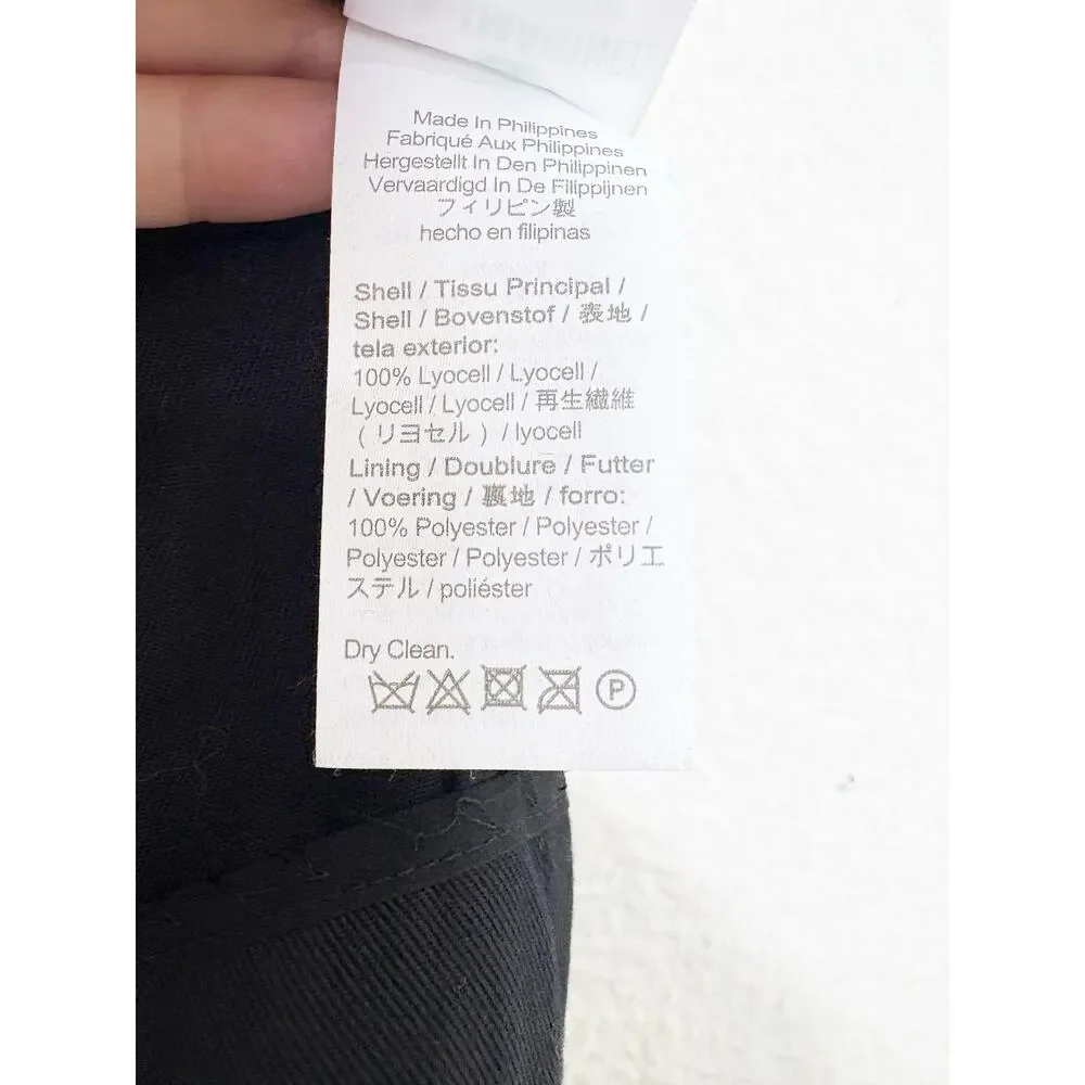 NWT J. Crew Going-Out Blazer Gramercy Twill Size 6 Black Workwear Open Preppy